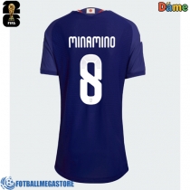 Fotballdrakt Dame Japan Takumi Minamino #8 Hjemmedrakt VM 2026 Kortermet